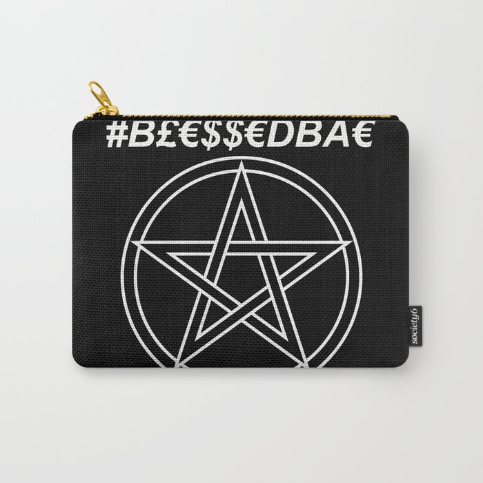 TRULY #BLESSEDBAE Carry-All Pouch