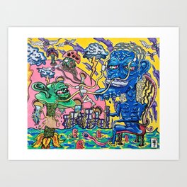 Psychedelic Canvas Prints For Any Decor Style Society6