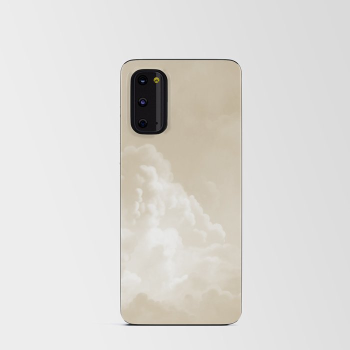 Cloud formation (beige) Android Card Case