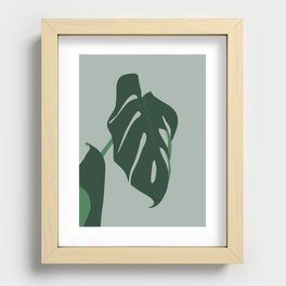 Fig Leaf Nature Print Recessed Framed Print