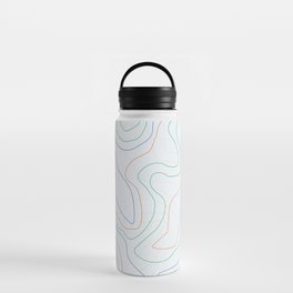 Abstract Minimalist Vintage Seamless Pattern Water Bottle