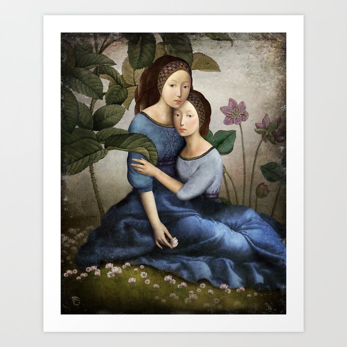 Discover the motif BY YOUR SIDE by Christian Schloe  as a print at TOPPOSTER