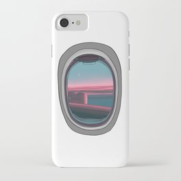 Let’s Travel (Airplane Window) iPhone Case