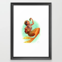 HUN' XOYA:CH'E' - World Class Mermaids Framed Art Print