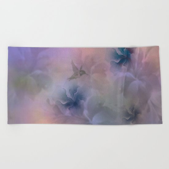 Hummingbird Dreams Beach Towel