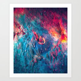 Planet Art Print