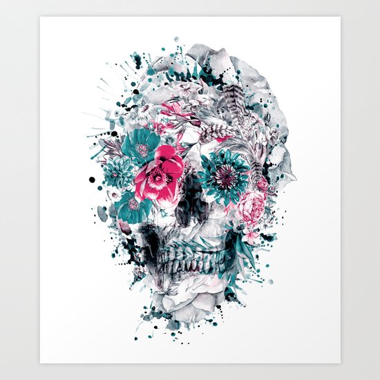 MOMENTO MORI IX Art Print