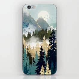Misty Pines iPhone Skin
