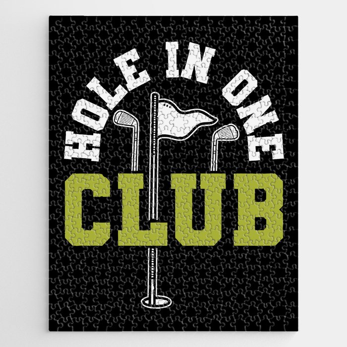 Hole In One Club Golf Jigsaw Puzzle