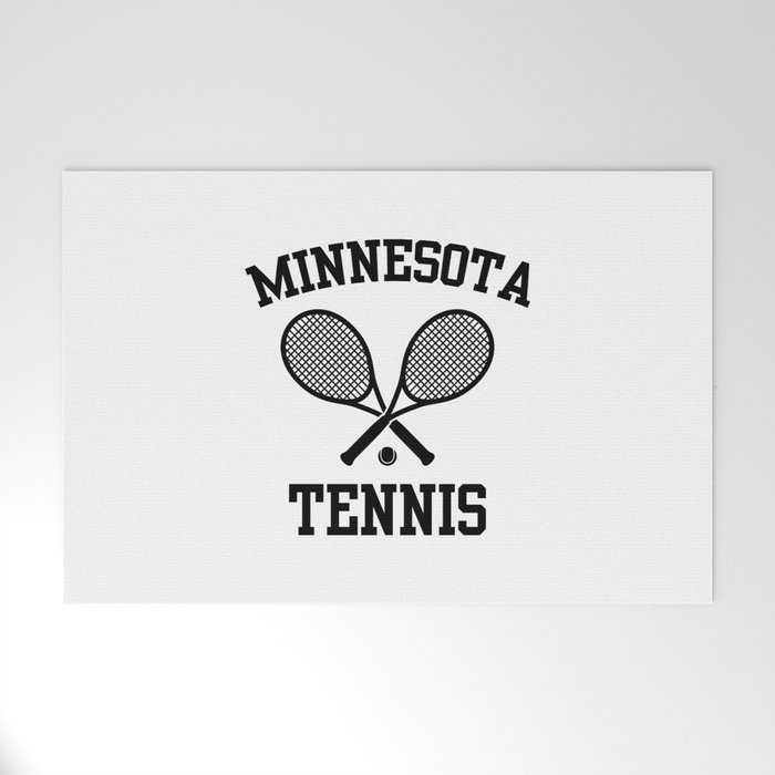 Vintage Minnesota Tennis Welcome Mat