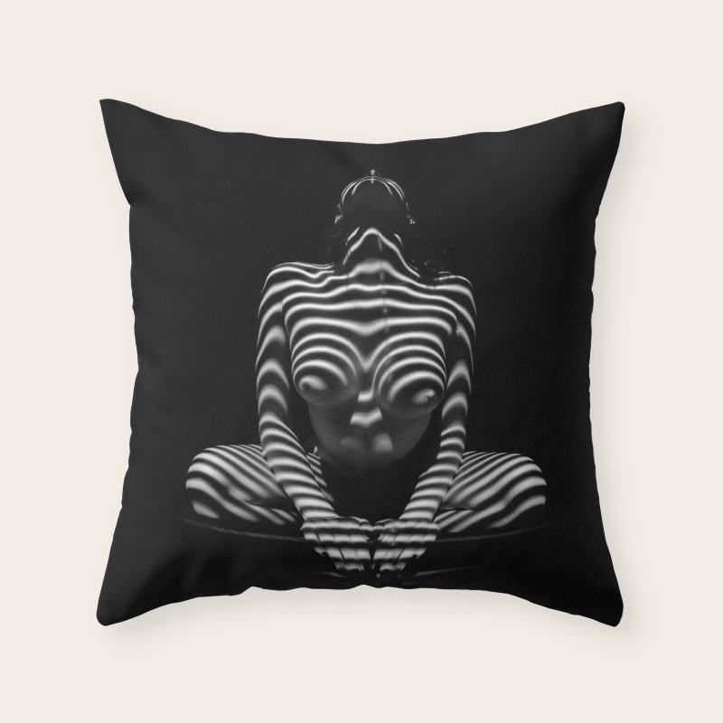 zebra body pillow