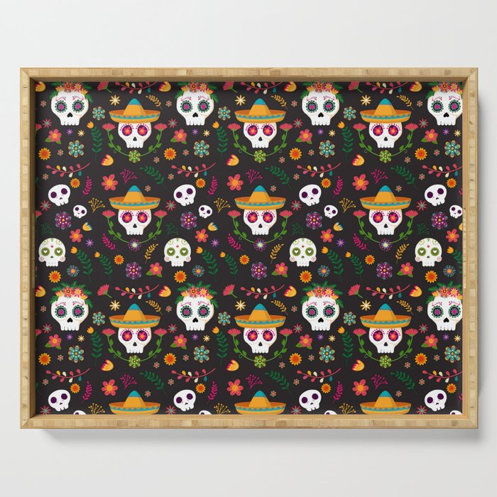 Day of the dead 2 Serving Tray