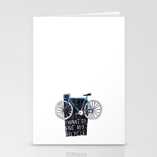 My Bicycle Stationery Cards