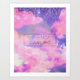 Darling Art Print