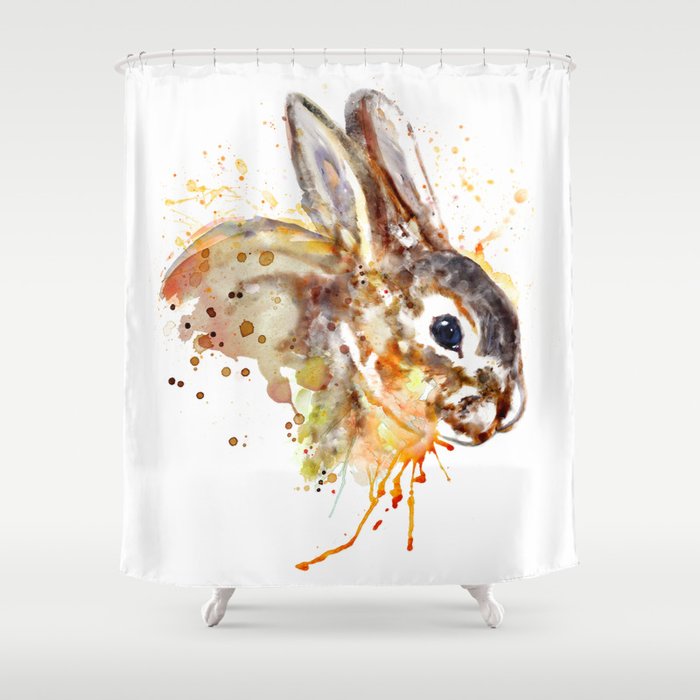 Mr. Bunny Shower Curtain