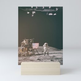 Moon Landing - Stanley Kubrick outtakes Mini Art Print