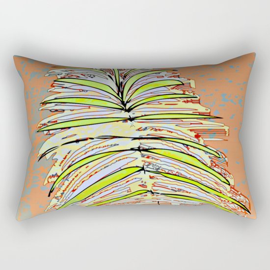 Palm Leaf Fosil / Nature 08-12-16 Rectangular Pillow