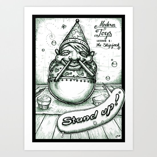 The Skipjack Art Print