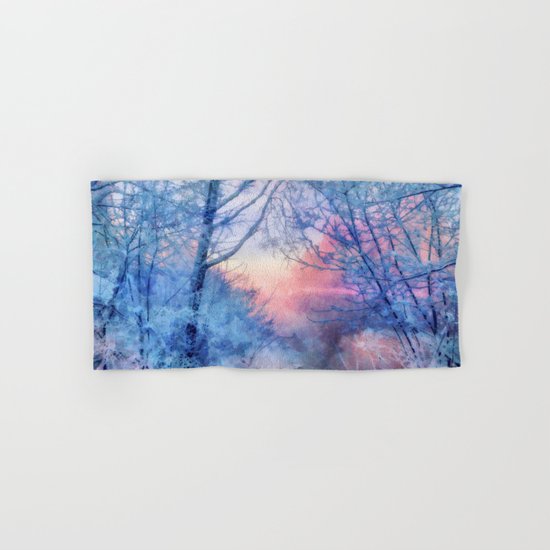 Winter evening Hand & Bath Towel