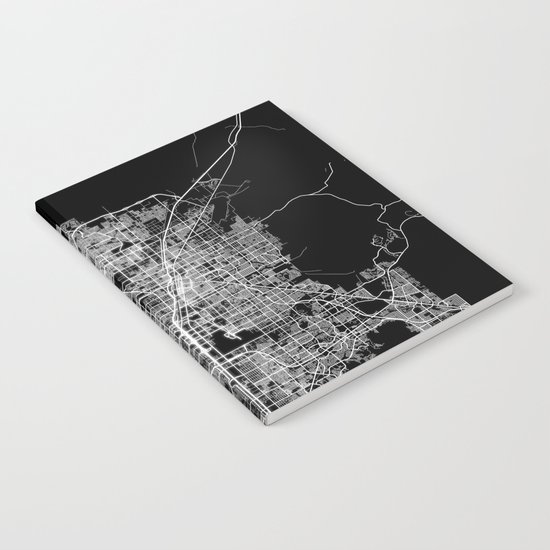 Las Vegas map Notebook