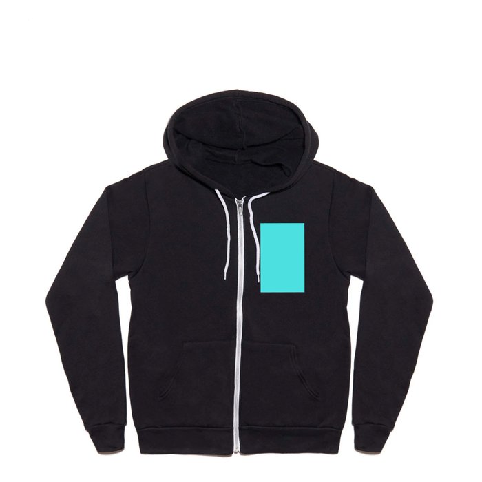 Aqua top color hoodie