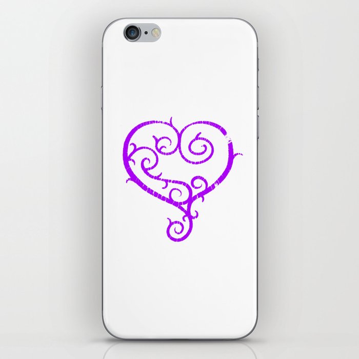 GO. LIVE. NOW. heart logo iPhone Skin