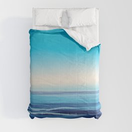 Seascape minimal Comforter