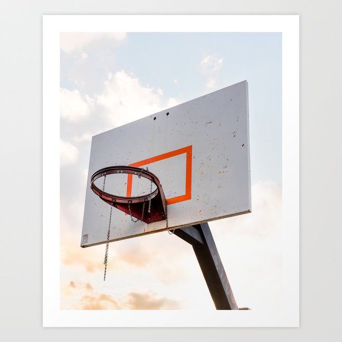Basketball Hoop 4 Art Print