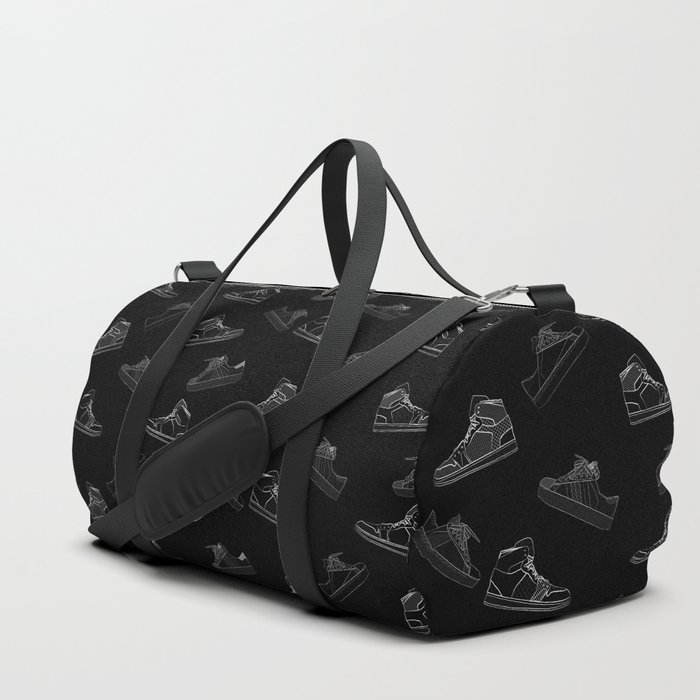 Black Sneaker Duffle Bag