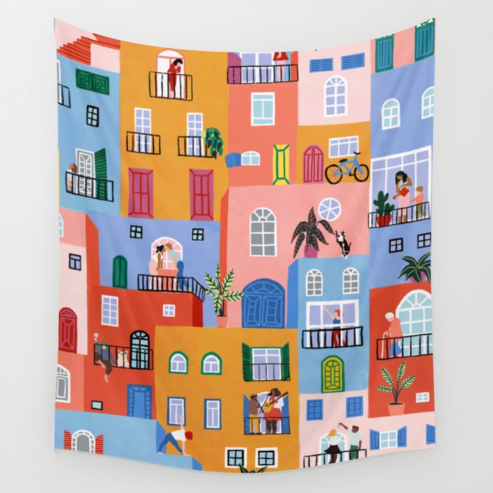 Home Together Wall Tapestry