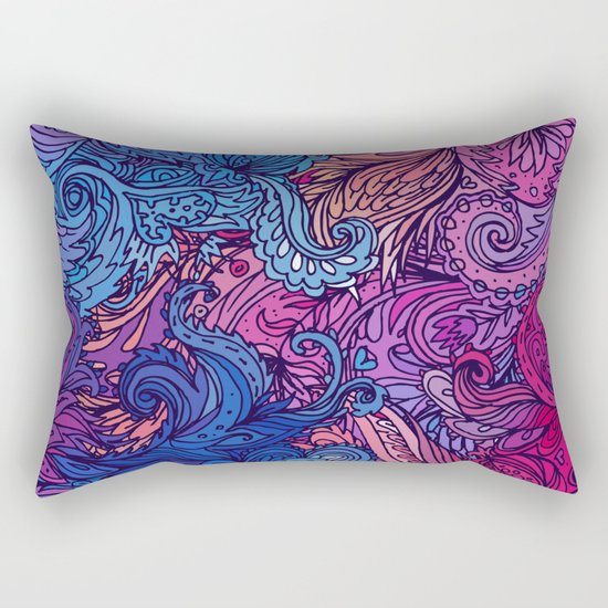 Indian Pattern 01 Rectangular Pillow