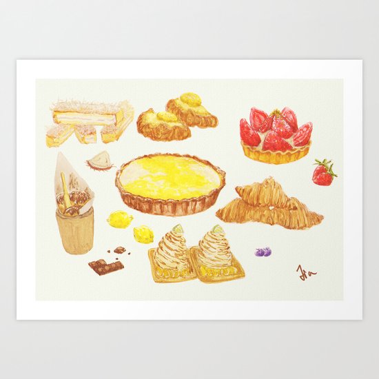 Desert time Art Print