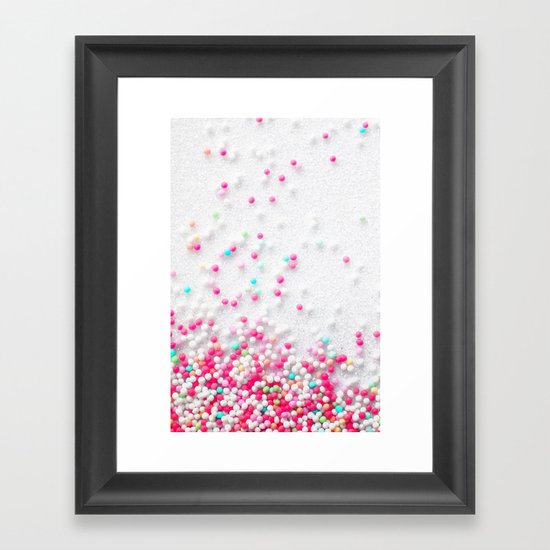Sugarpearls Framed Art Print