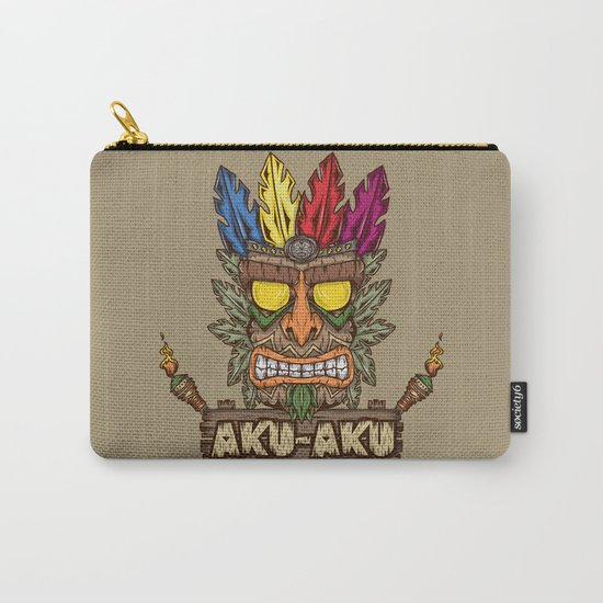 Aku-Aku (Crash Bandicoot) Carry-All Pouch