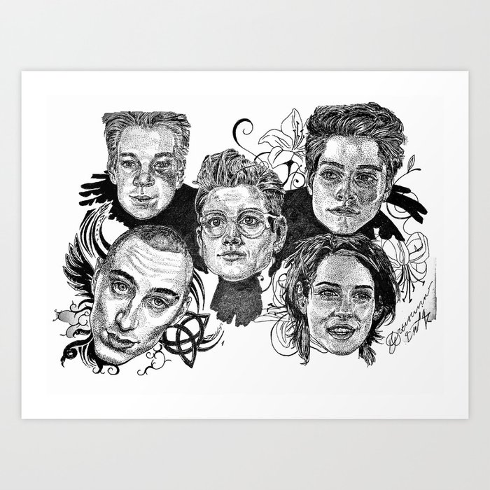 The Raven Boys Art Print By Artisanneink Society6