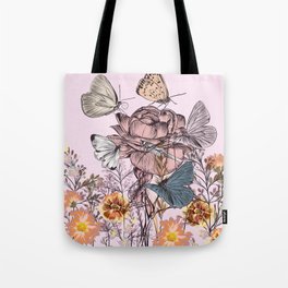 ....what does her butterflies there... Tote Bag