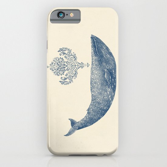 The Damask Whale iPhone & iPod Case