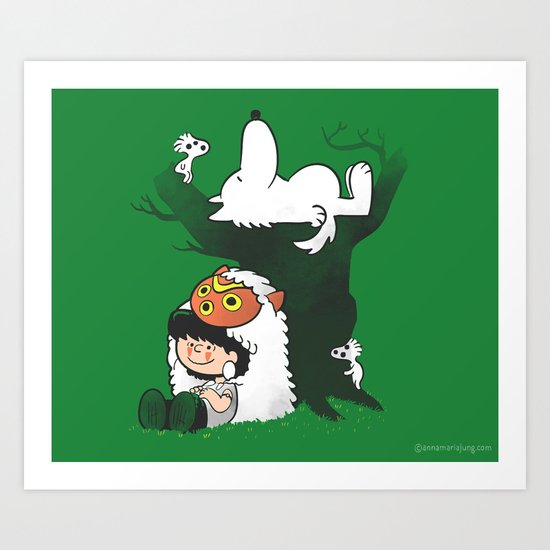 Princess of the Nuts Art Print