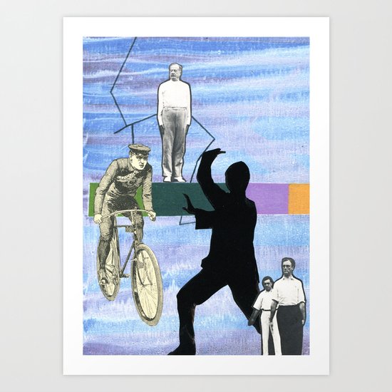 Drawing A Sword At The Sight of A Mosquito Art Print