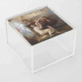The Expulsion of Adam and Eve from Paradise - Benjamin West Acrylic Box