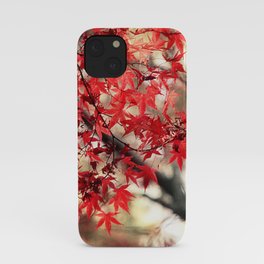 Japanese Maple iPhone Case
