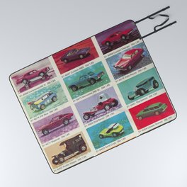 1973 Hot Wheels Redline German Dealer's Store Catalog Poster Picnic Blanket