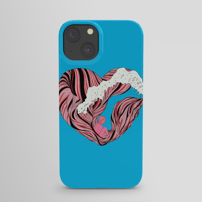 Ocean Heart iPhone Case