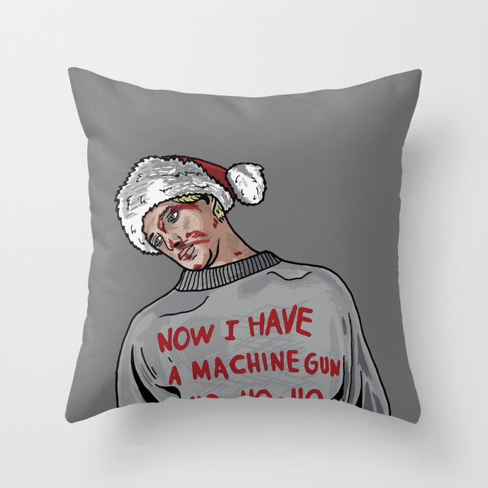 Tony (The Dead Guy In The Elevator In Die Hard) Throw Pillow