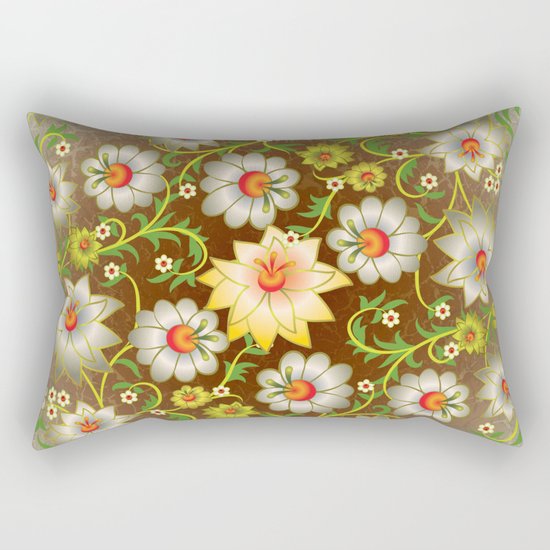 Shabby flowers #10 Rectangular Pillow