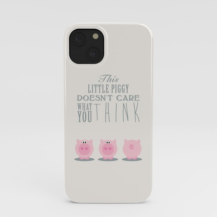 This little piggy iPhone Case