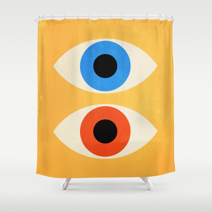 Eyes | Bauhaus III Shower Curtain