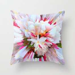 Flowers of  Pure Love Essence Throw Pillow