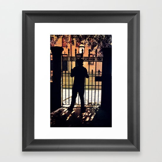 Fireside Fidelity Framed Art Print