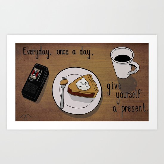 Twin Peaks: Cooper's Philosophy Art Print